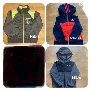 Bundle of 3 toddler sport jackets . Size 3T